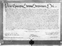 BC1.6.1 Bolla Pontificia nomina Vesc. Boccadoro - 1951