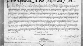 BC1.6.1 Bolla Pontificia nomina Vesc. Boccadoro - 1951