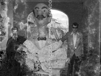 CB2.33.6 Carnevale 1962 - Maschera isolata Avvinto come l'edera